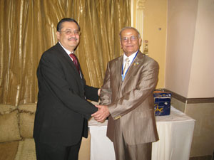 Governor and Shahnawaz ul hassan
